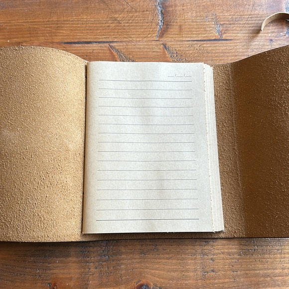 Vintage Leather Journal - Picture 3 of 5